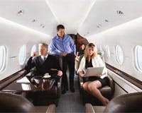 Hawker 4000 cabin