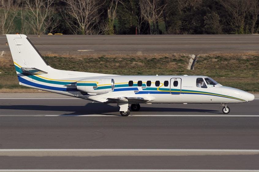 Cessna-C550-Citation-II-IISP-S-PrivateFly-AB1081