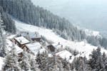 Meribel ski resort by jet